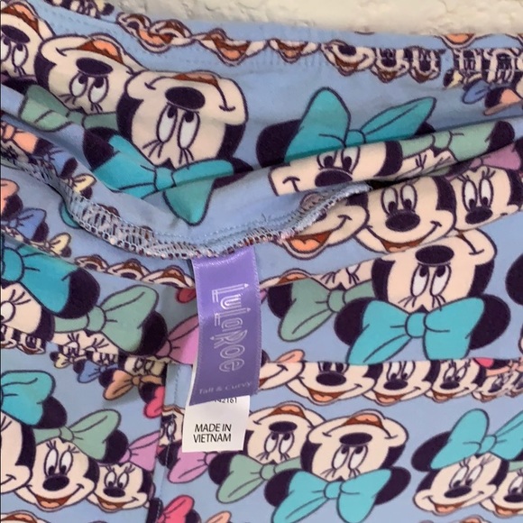 LuLaRoe Disney Tall and Curvy Leggings - Picture 4 of 4